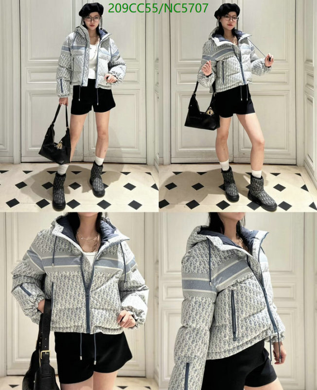 Dior-Down jacket Women Code: NC5707 $: 209USD