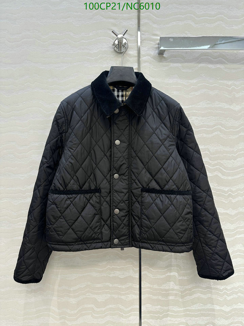 Burberry-Down jacket Women Code: NC6010 $: 100USD