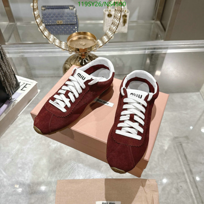 Miu Miu-Women Shoes Code: NS4500 $: 119USD