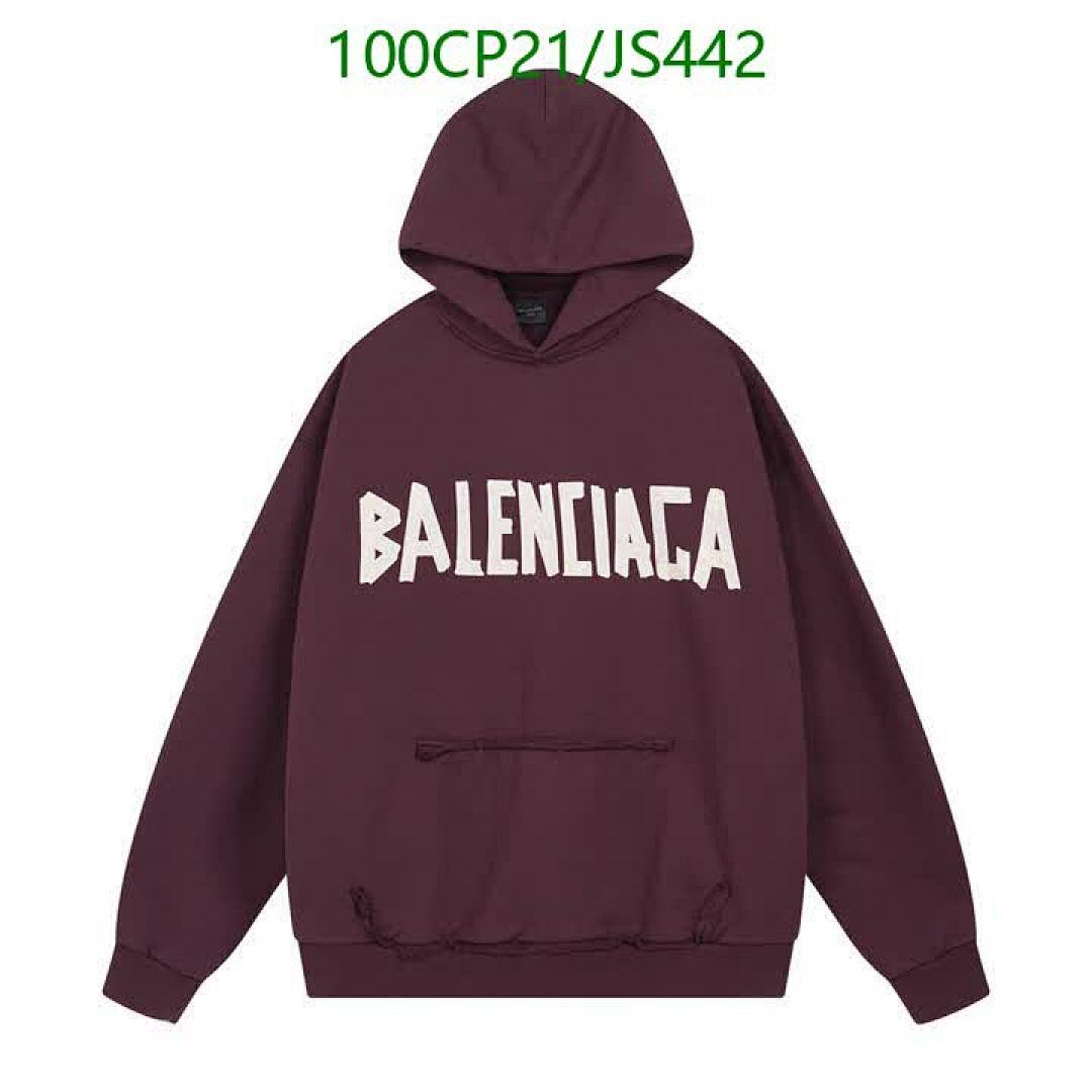 Balenciaga-Clothing Code: JS442 $: 100USD