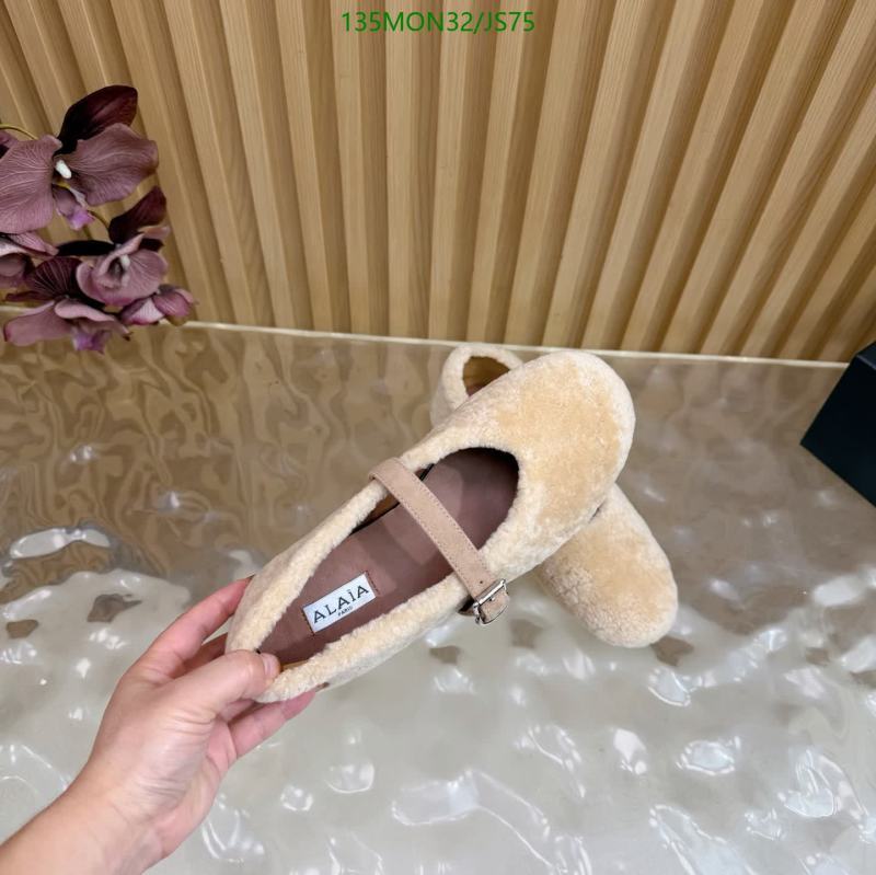 ALAIA-Women Shoes Code: JS75 $: 135USD