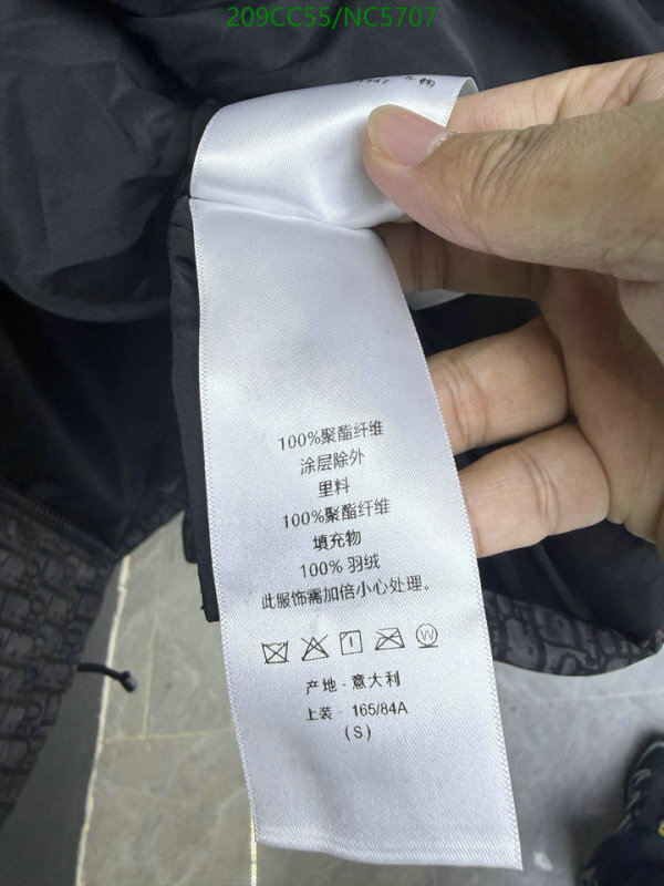 Dior-Down jacket Women Code: NC5707 $: 209USD