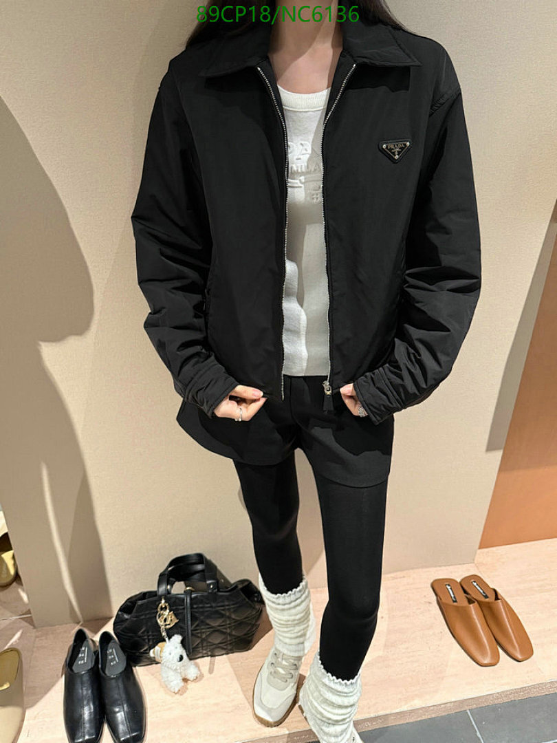 Prada-Clothing Code: NC6136 $: 89USD