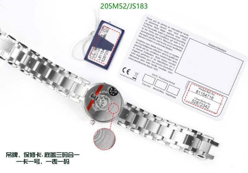 Longines-Watch-Mirror Quality Code: JS183 $: 205USD