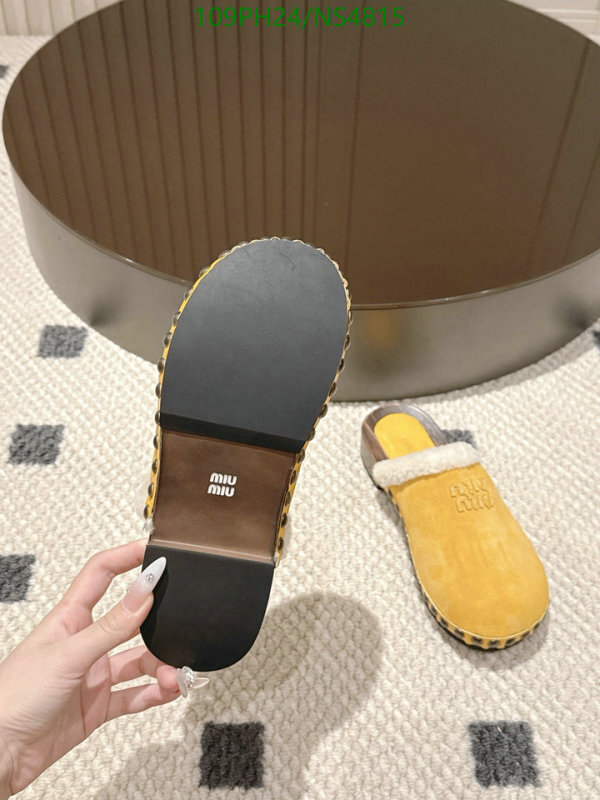 Miu Miu-Women Shoes Code: NS4815 $: 109USD