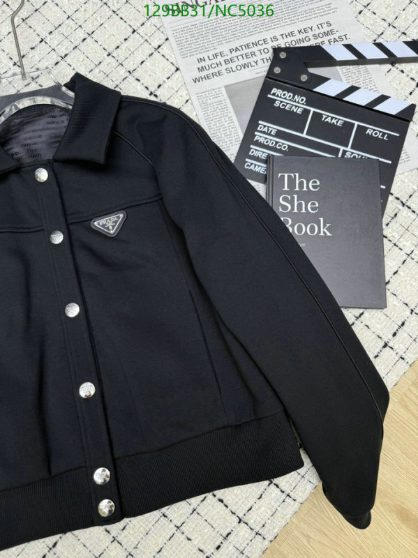 Prada-Clothing Code: NC5036 $: 129USD