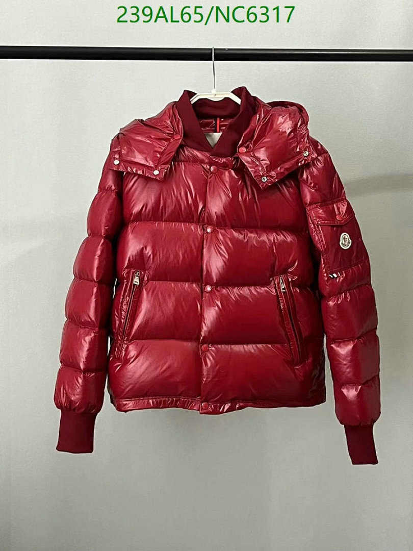 Moncler-Down jacket Men Code: NC6317 $: 239USD
