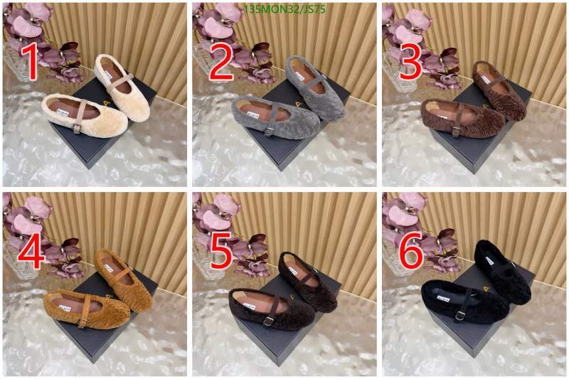 ALAIA-Women Shoes Code: JS75 $: 135USD