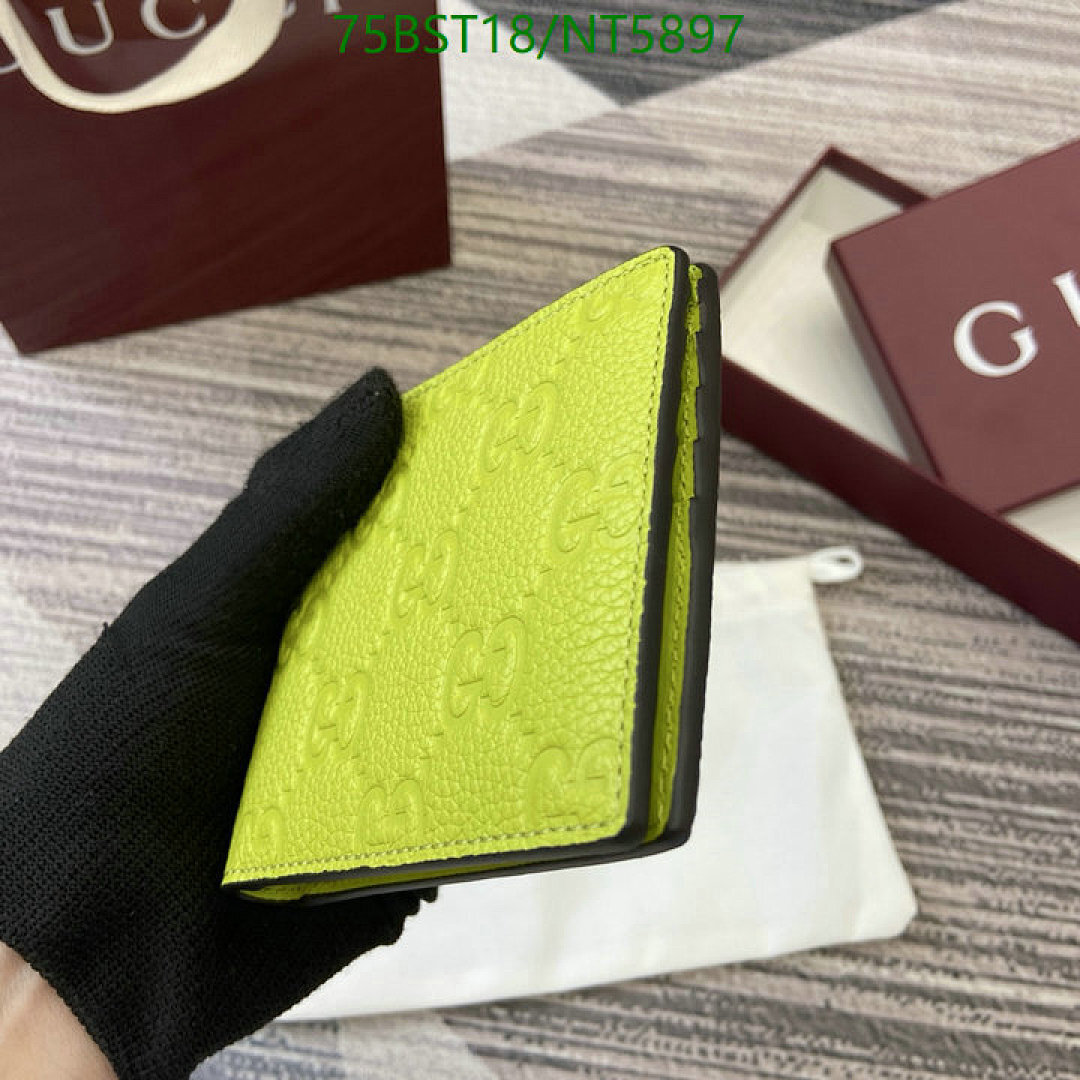 Gucci-Wallet Mirror Quality Code: NT5897 $: 75USD
