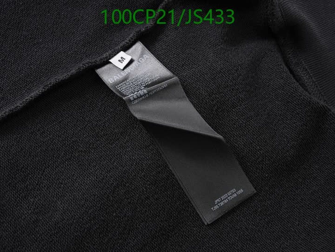 Balenciaga-Clothing Code: JS433 $: 100USD