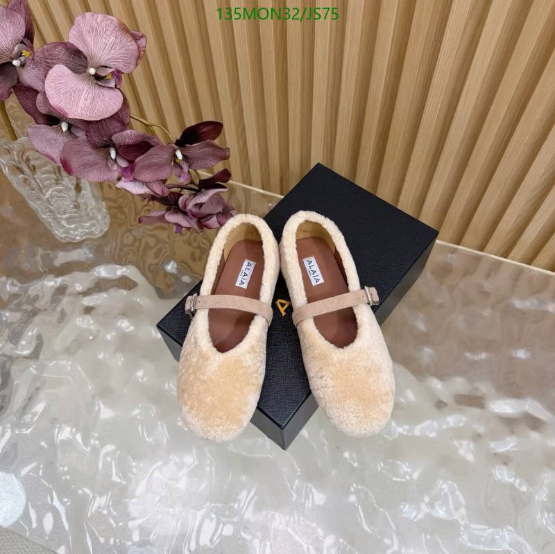 ALAIA-Women Shoes Code: JS75 $: 135USD