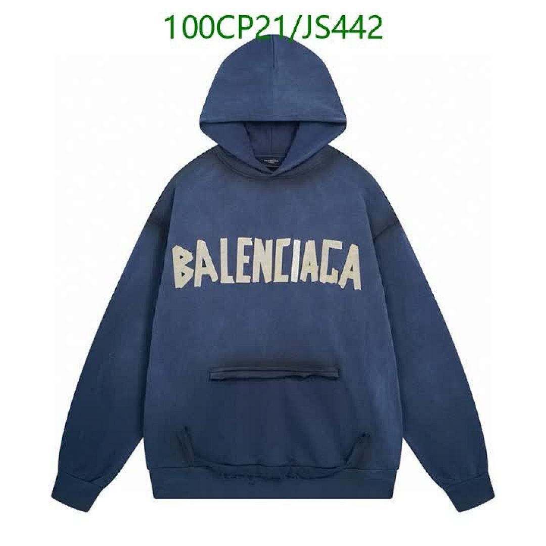 Balenciaga-Clothing Code: JS442 $: 100USD