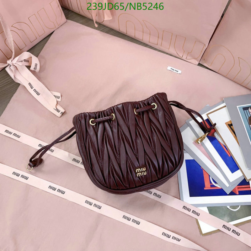 Miu Miu-Bag-Mirror Quality Code: NB5246 $: 239USD