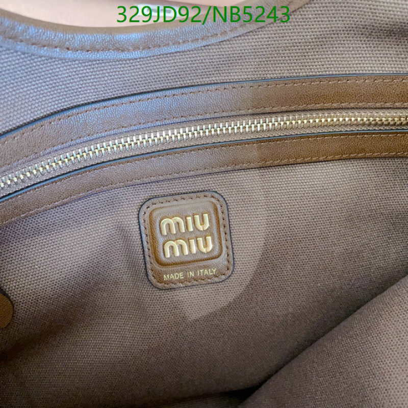 Miu Miu-Bag-Mirror Quality Code: NB5243 $: 329USD