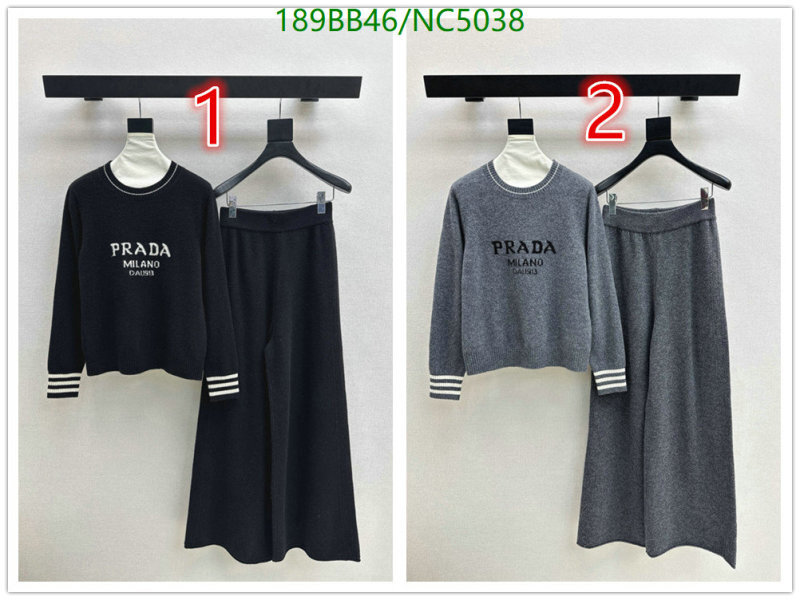 Prada-Clothing Code: NC5038 $:189USD