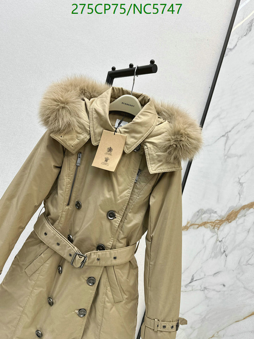 Burberry-Down jacket Women Code: NC5747 $: 275USD