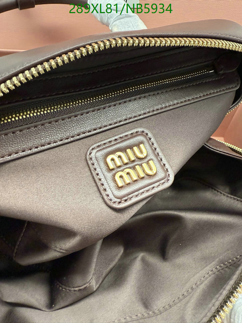 Miu Miu-Bag-Mirror Quality Code: NB5934 $: 289USD