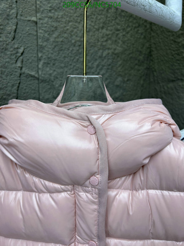Moncler-Down jacket Women Code: NC5704 $: 209USD