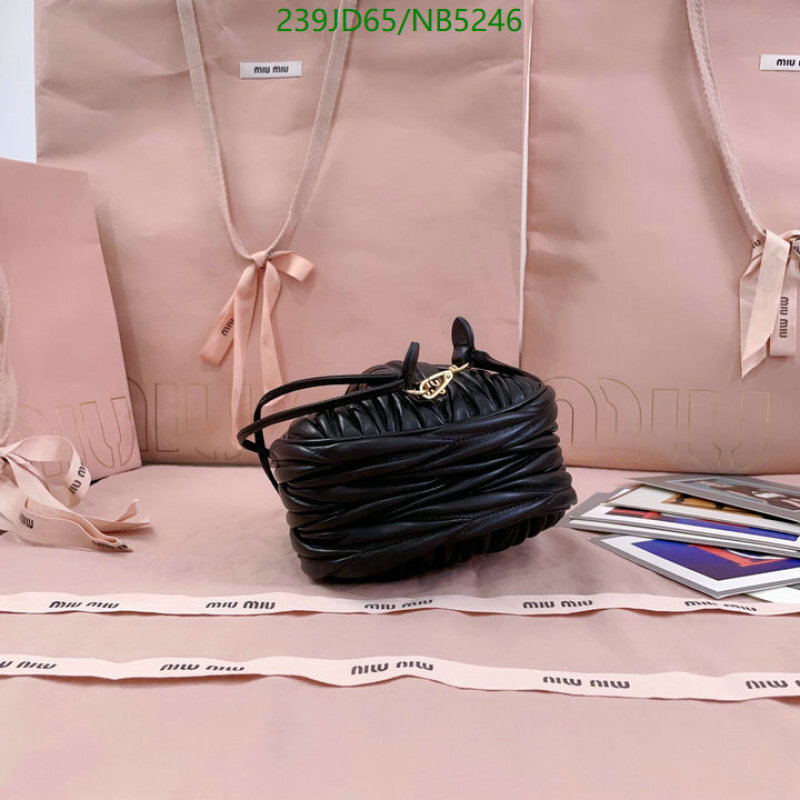 Miu Miu-Bag-Mirror Quality Code: NB5246 $: 239USD