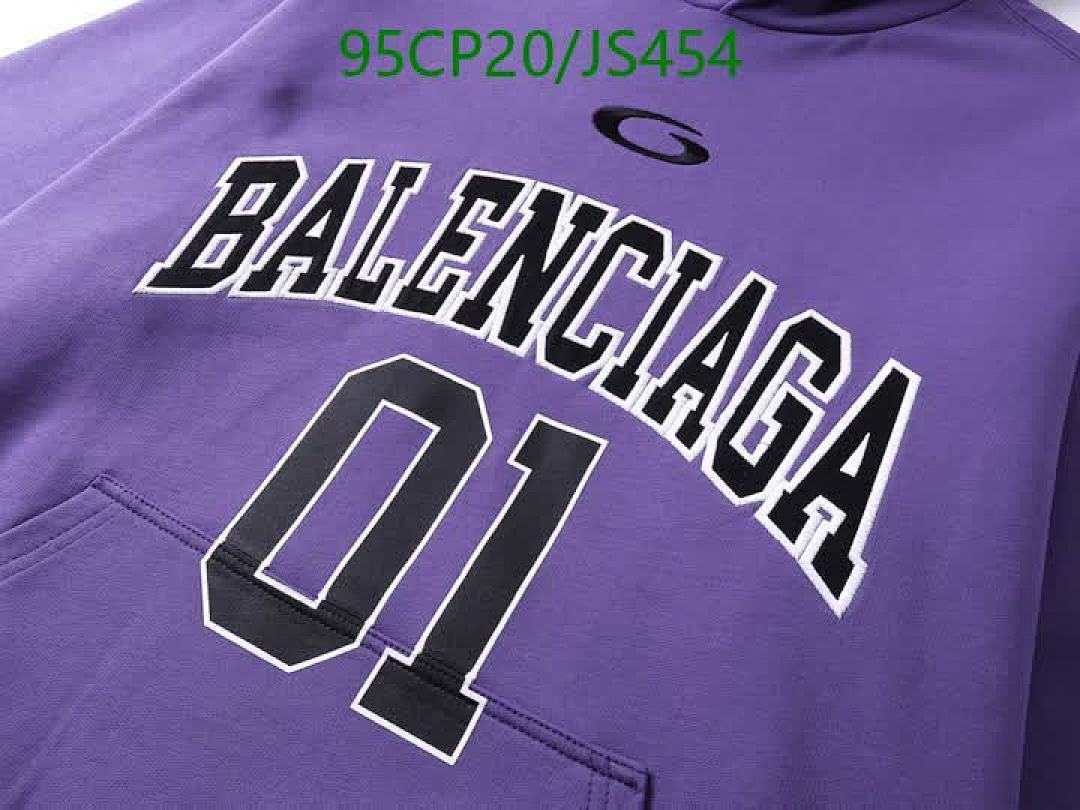 Balenciaga-Clothing Code: JS454 $: 95USD