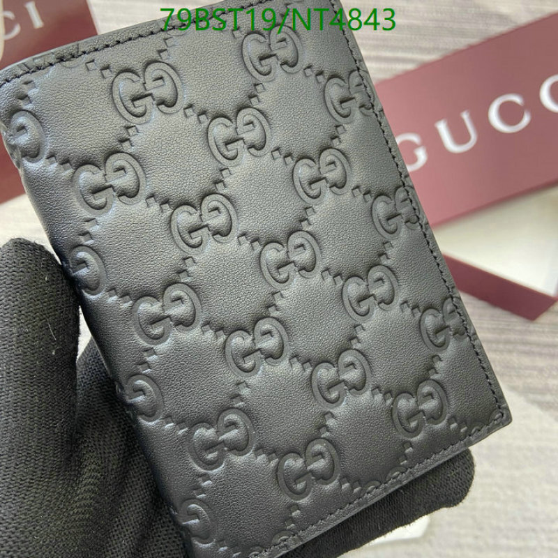 Gucci-Wallet Mirror Quality Code: NT4843 $: 79USD