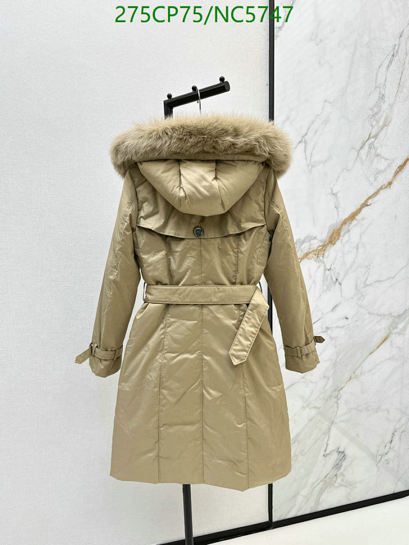 Burberry-Down jacket Women Code: NC5747 $: 275USD