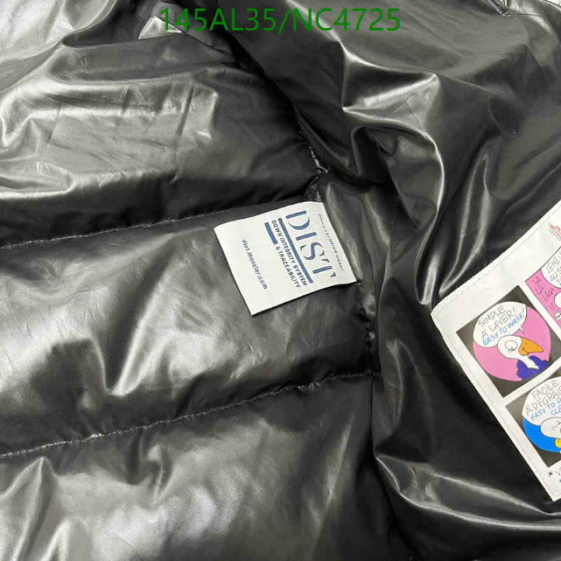Moncler-Down jacket Men Code: NC4725 $: 145USD