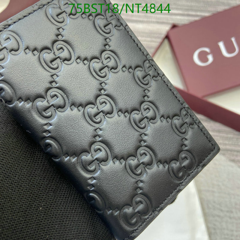 Gucci-Wallet Mirror Quality Code: NT4844 $: 75USD