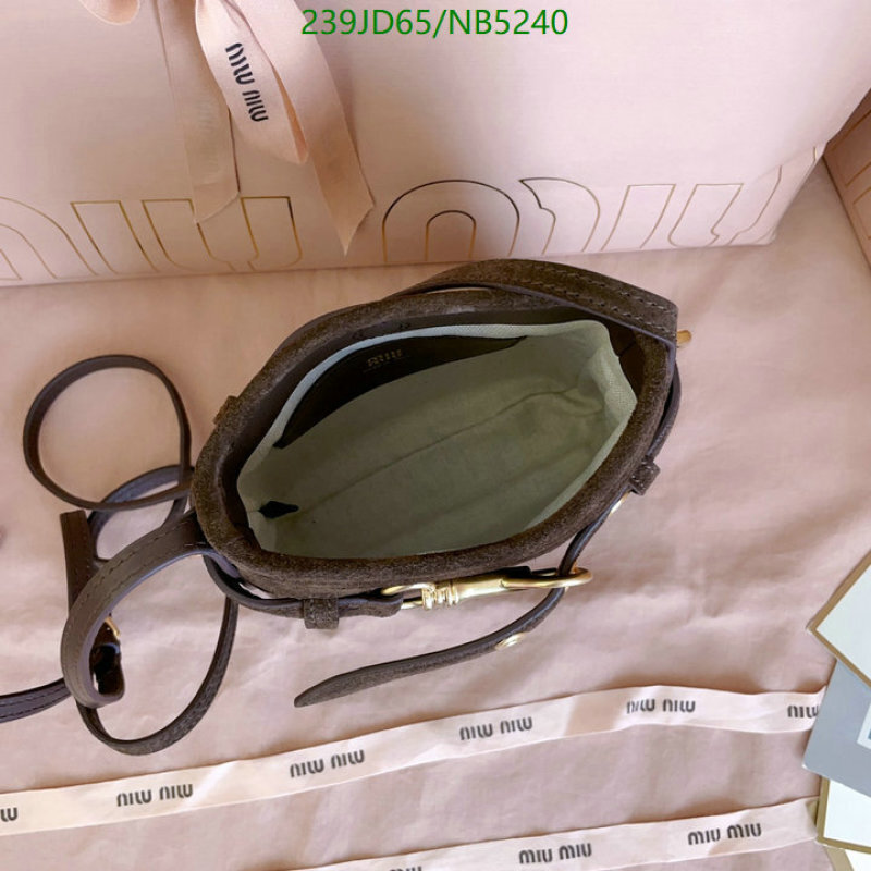 Miu Miu-Bag-Mirror Quality Code: NB5240 $: 239USD