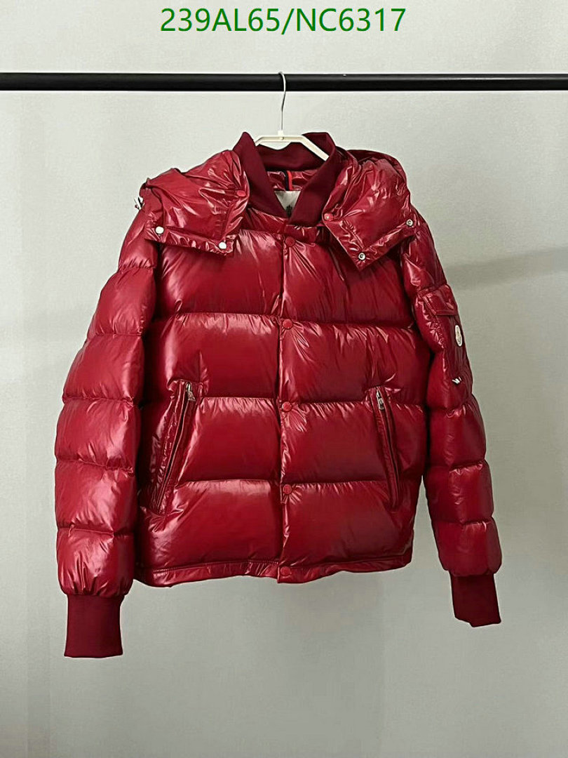 Moncler-Down jacket Men Code: NC6317 $: 239USD