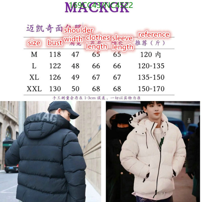 Mackage-Down jacket Women Code: NC4522 $: 169USD