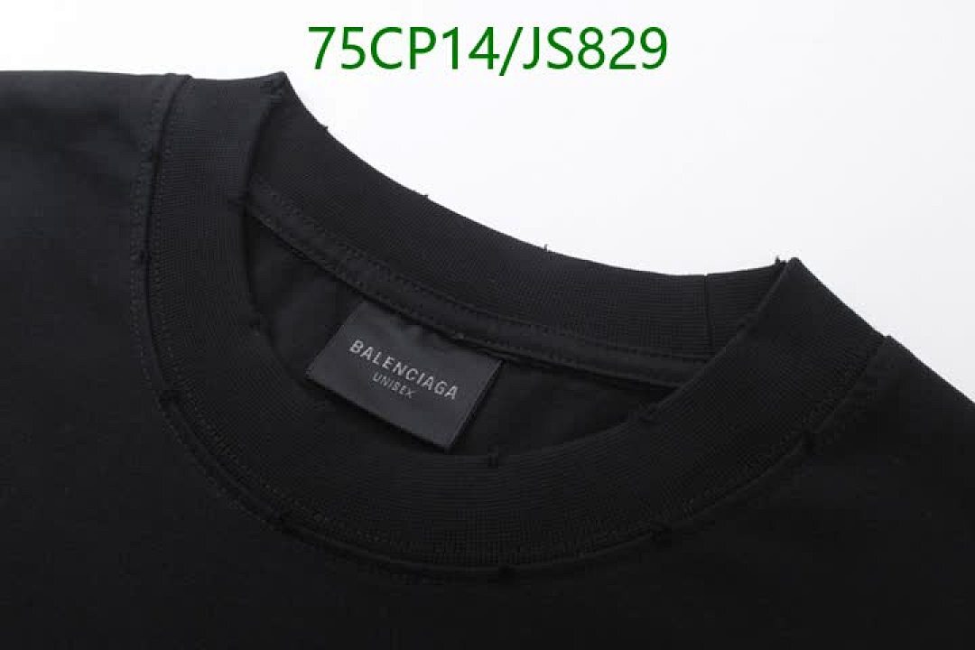 Balenciaga-Clothing Code: JS829 $: 75USD