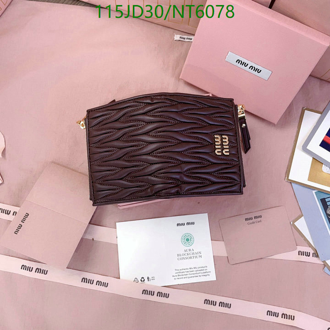 Miu Miu-Wallet Mirror Quality Code: NT6078 $: 115USD