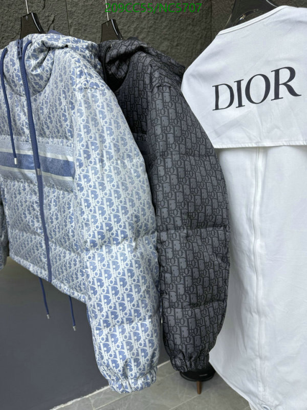 Dior-Down jacket Women Code: NC5707 $: 209USD