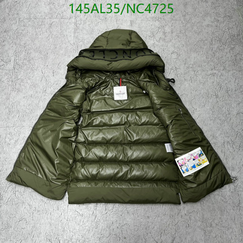 Moncler-Down jacket Men Code: NC4725 $: 145USD