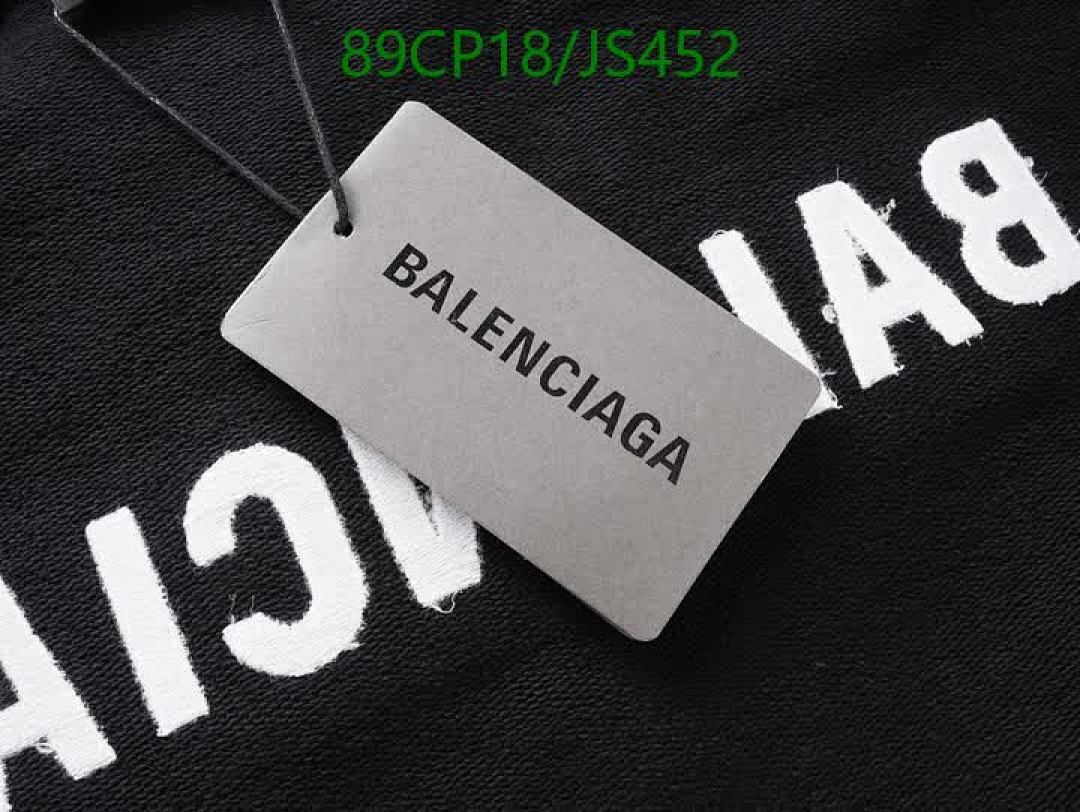 Balenciaga-Clothing Code: JS452 $: 89USD