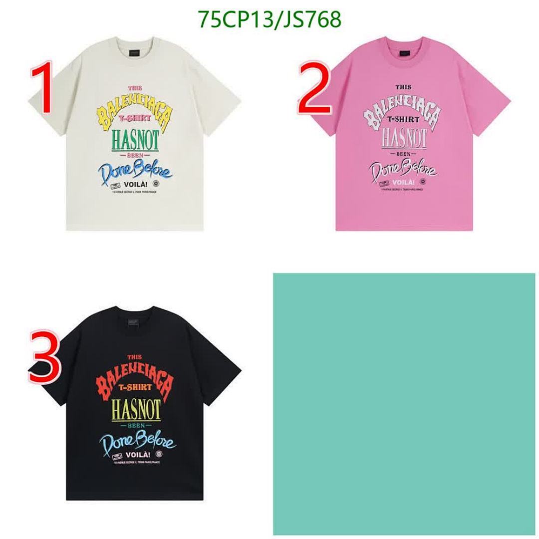 Balenciaga-Clothing Code: JS768 $: 75USD