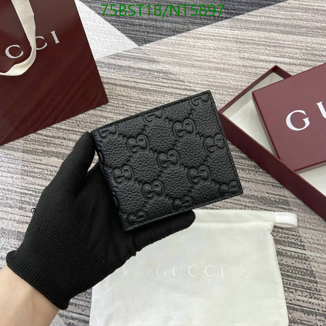 Gucci-Wallet Mirror Quality Code: NT5897 $: 75USD