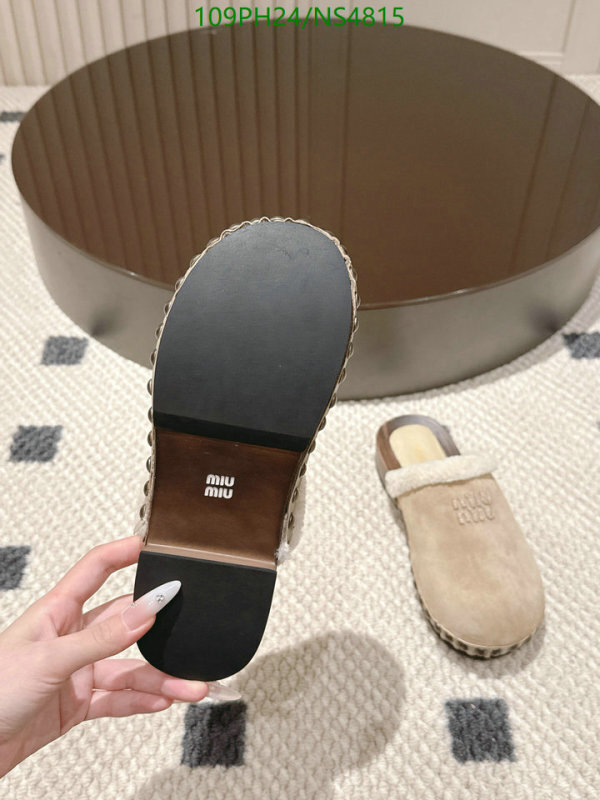 Miu Miu-Women Shoes Code: NS4815 $: 109USD