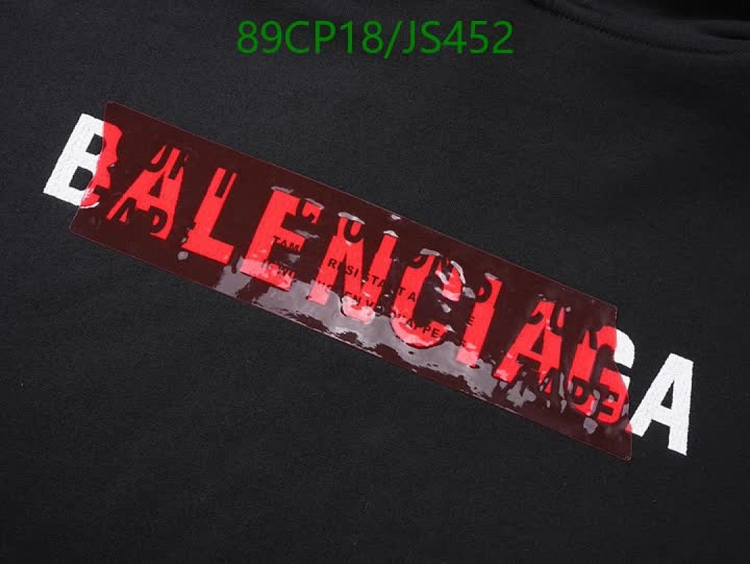 Balenciaga-Clothing Code: JS452 $: 89USD