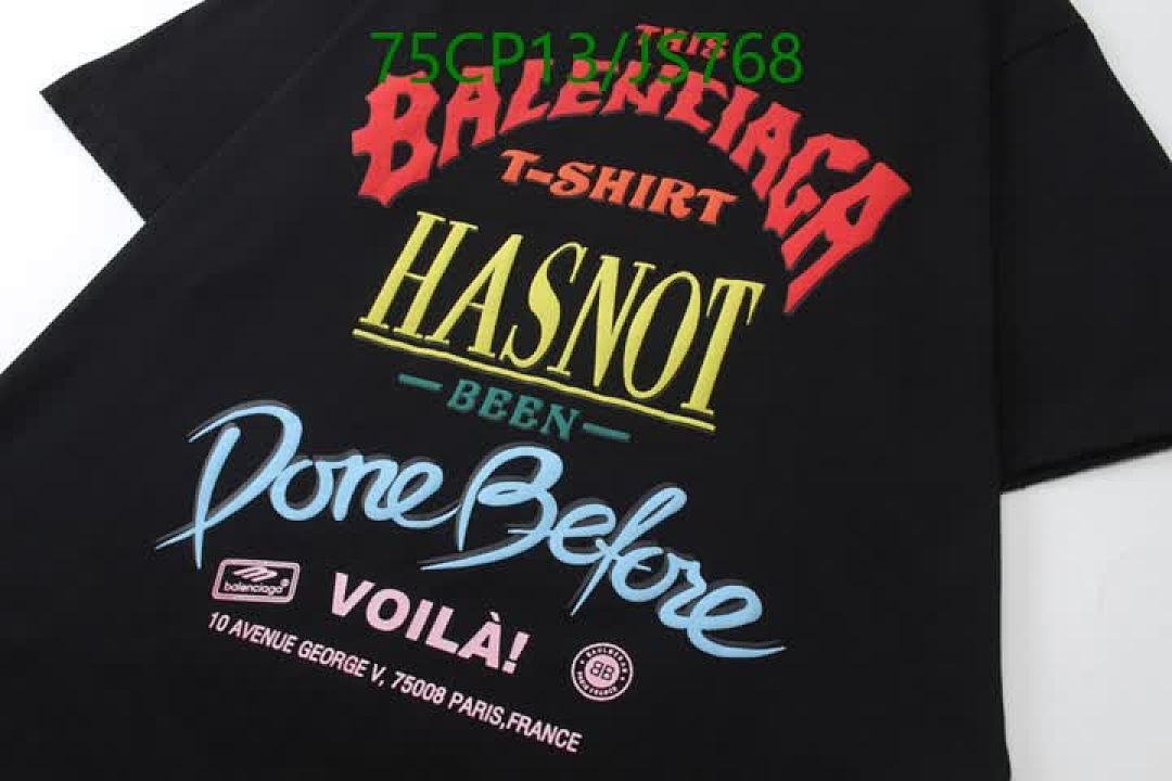 Balenciaga-Clothing Code: JS768 $: 75USD
