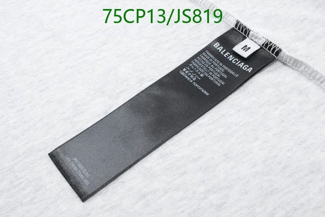 Balenciaga-Clothing Code: JS819 $: 75USD