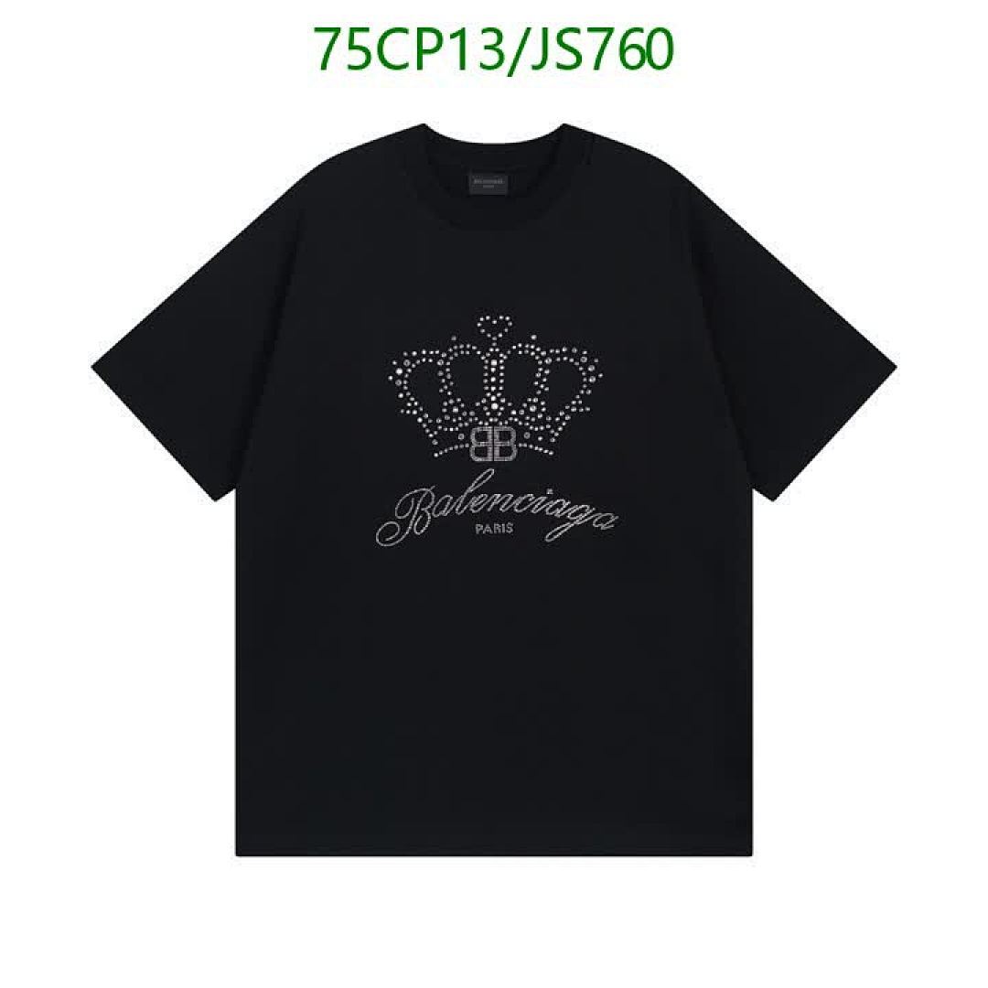 Balenciaga-Clothing Code: JS760 $: 75USD