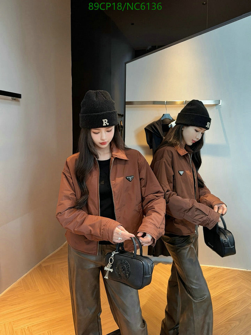 Prada-Clothing Code: NC6136 $: 89USD