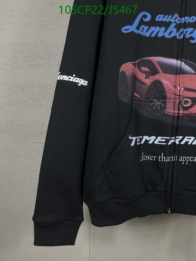 Balenciaga-Clothing Code: JS467 $: 105USD