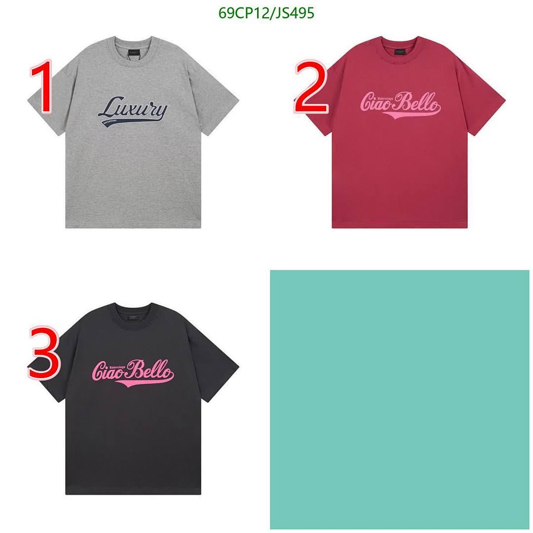 Balenciaga-Clothing Code: JS495 $: 69USD