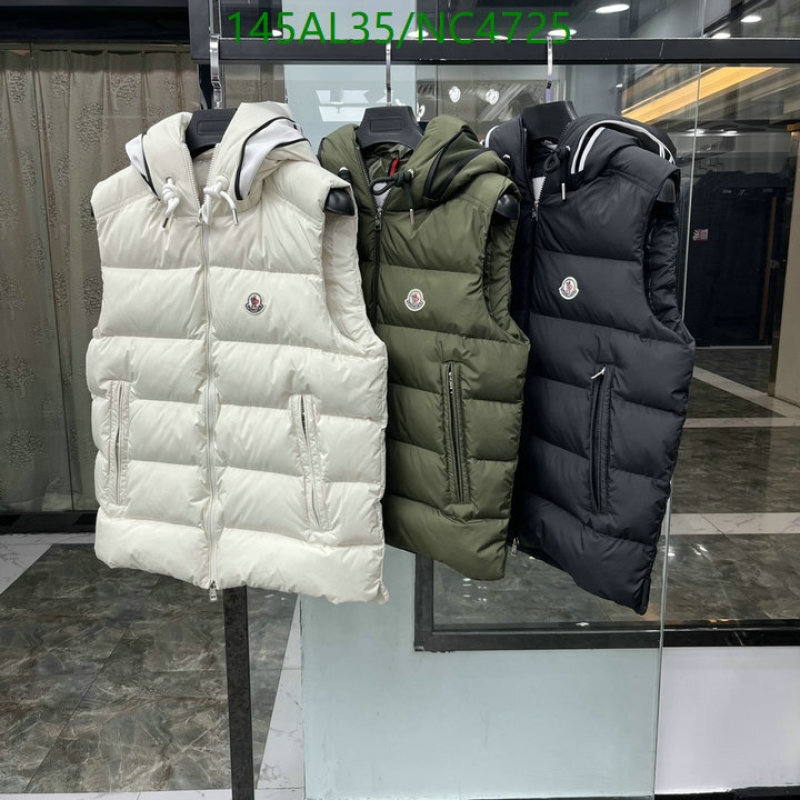 Moncler-Down jacket Men Code: NC4725 $: 145USD
