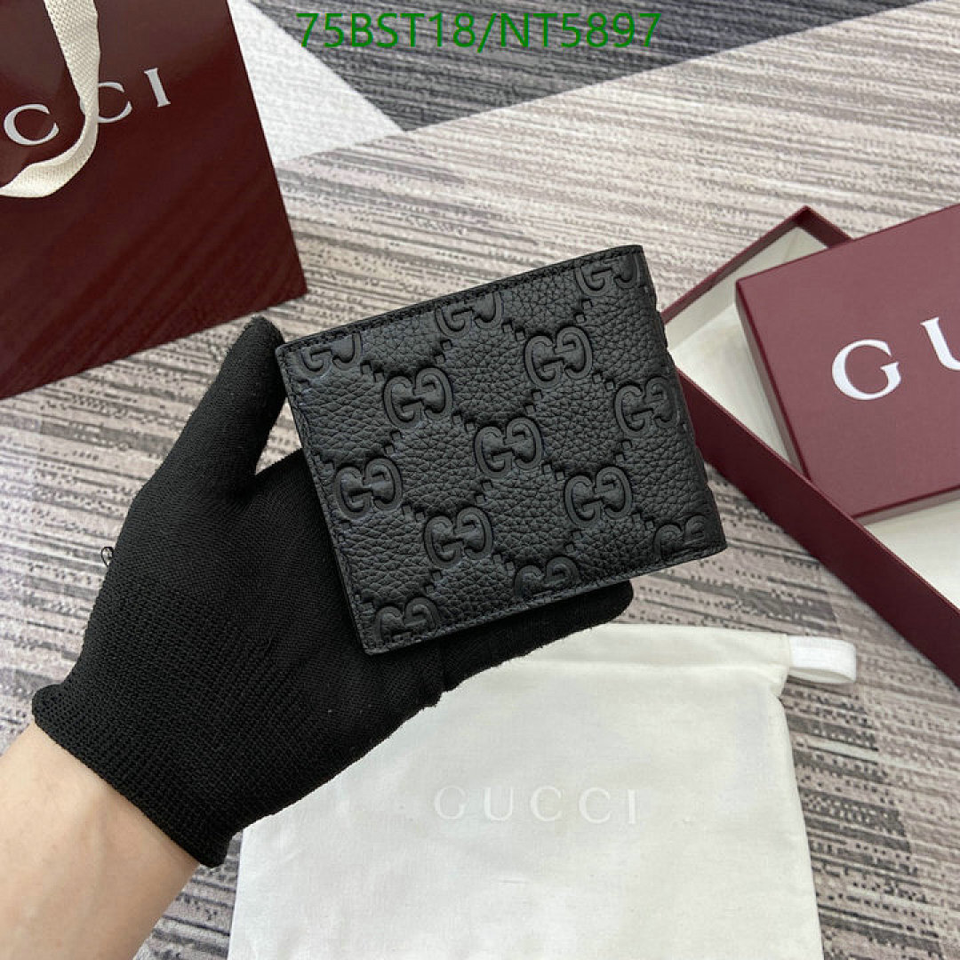 Gucci-Wallet Mirror Quality Code: NT5897 $: 75USD