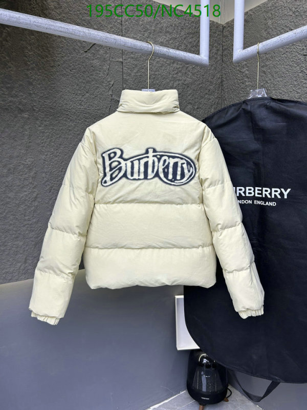 Burberry-Down jacket Women Code: NC4518 $: 195USD