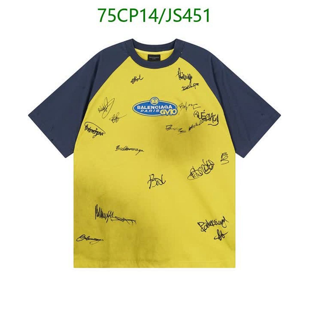 Balenciaga-Clothing Code: JS451 $: 75USD